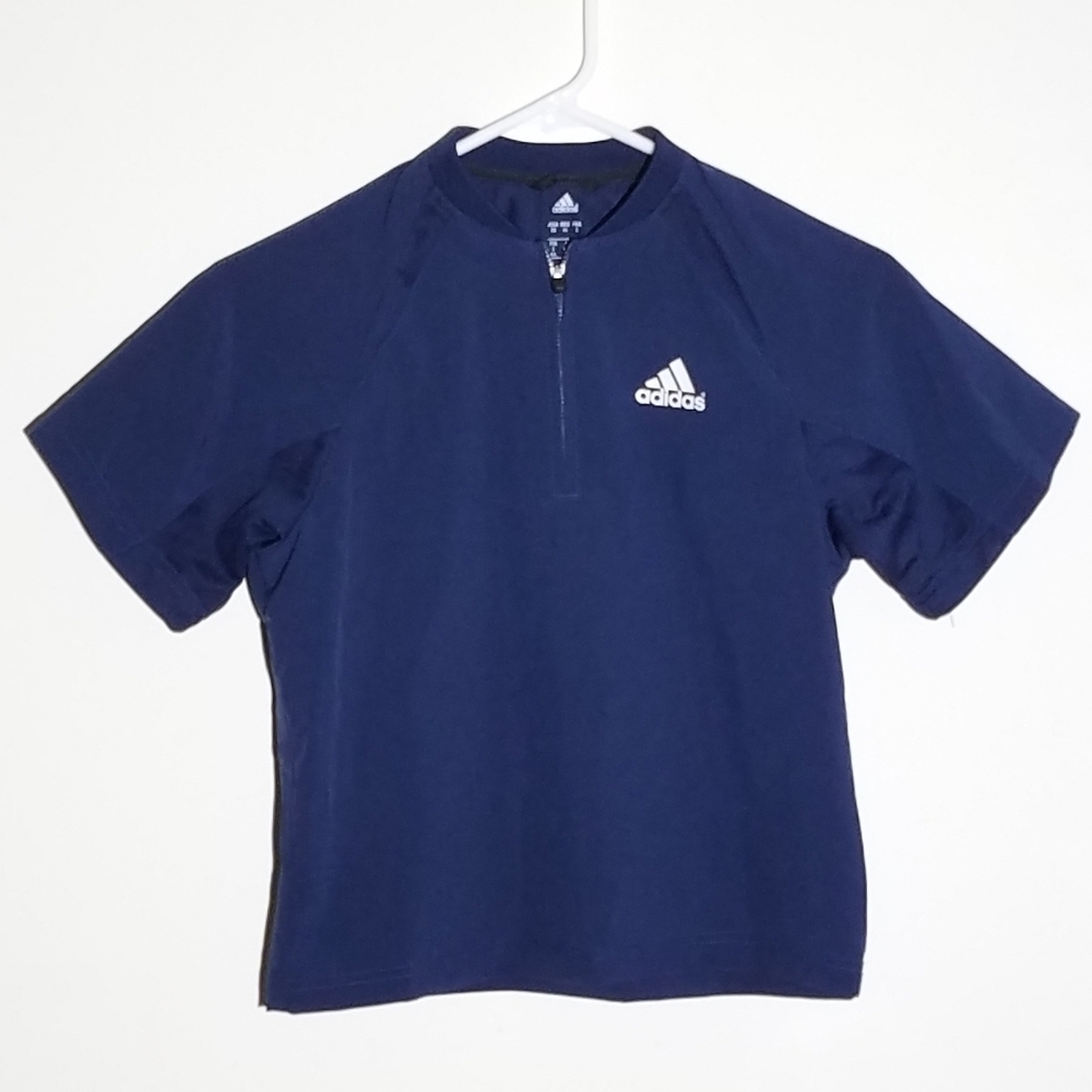 Adidas Windbreaker Vented Back Athletic Shirt XS